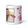 Romantic Gift I Love You More Than Coffee Photo Valentine's Day Personalised Mug