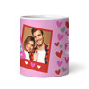 Gift For Fiancée As Weird As Me Heart Photo Valentine's Day Personalised Mug