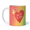 Lgbt Rainbow Cupid Romantic Gift Valentine's Day Gift Personalised Mug