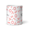 Love Pink Word Romantic Valentine's Gift Personalised Mug