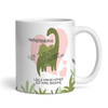 Dinosaur Mum And Baby Mother's Day Gift Personalised Mug