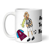 Grimsby Vomiting On Scunthorpe Funny Football Gift Team Rivalry Personalised Mug