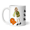 Watford Vomiting On Luton Funny Football Fan Gift Team Rivalry Personalised Mug