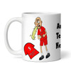 Liverpool Vomiting On Manchester Funny Football Fan Gift Team Personalised Mug