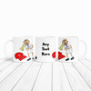Leeds Vomiting On Manchester Funny Football Gift Team Rivalry Personalised Mug