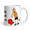 Dundee Vomiting On Aberdeen Funny Football Gift Team Rivalry Personalised Mug