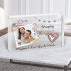 Amazing Fiancée Gift Photo Frame Personalised Clear Acrylic Block