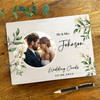Watercolour Floral Photo Wedding Memories Keepsakes Wedding Card Keeper Book