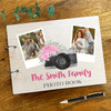 Camera Pink Flower Adventures Travel Family Scrapbook Photo Album Keepsake Book