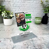 Grandfather Birthday Gift Grandad Football Photo Personalised Acrylic Plaque