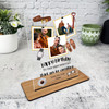 Stepdad Birthday Gift Best Stepdad Photos Personalised Acrylic Plaque