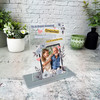 Grandfather Fathers Day Gift Super Grandad Photo Personalised Acrylic Plaque