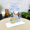 Step Dad Happy Father's Day Gift Trophy Photo Personalised Acrylic Plaque