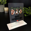 Fathers Day Gift We Love You Dad Photo Personalised Acrylic Plaque