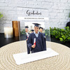 Graduation Day Gift White Line Photo Personalised Acrylic Plaque