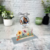 Thank You Teacher Gift Floral School Ruler Photo Personalised Acrylic Plaque