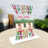 Best Teaching Assistant Gift Crayons Photo Personalised Acrylic Plaque
