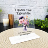 Wedding Thank You For Doing Make Up Gift Personalised Acrylic Plaque