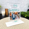Lucky To Have A Grandad Like You Gift Green Photo Personalised Acrylic Plaque