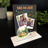 Camping Gift For Dad Photo Adventuring Together Personalised Acrylic Plaque