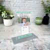 My Daddy Photo Green 1 Child Gift For Dad Personalised Acrylic Plaque