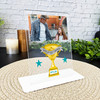 Worlds Best Gift For Grandad Trophy Photo Personalised Acrylic Plaque