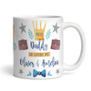Daddy Loved By Birthday Gift Photo Coffee Tea Cup Personalised Mug
