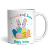 Happy Easter Gift Bunny Egg Couple Brother Sister Coffee Tea Personalised Mug