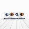 My Favourite Dog Lover Gift Blue Photo Coffee Tea Cup Personalised Mug