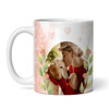 My Hearts Belongs To A Dog Lover Gift Pink Photo Coffee Tea Cup Personalised Mug