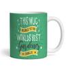 This Mug Belongs To Best Gardener Gift Green Coffee Tea Cup Personalised Mug