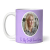 Amazing Tutor Gift Photo Star Purple Coffee Tea Cup Personalised Mug