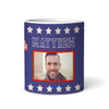 American Football Gift Blue Red Photo Coffee Tea Cup Personalised Mug