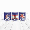 American Football Gift Blue Red Photo Coffee Tea Cup Personalised Mug