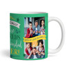 Worlds Best Grandad Happy Birthday Gift Green Photo Coffee Tea Personalised Mug
