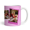 Animal Pet Lover Gift Photo Pink Heart Coffee Tea Cup Personalised Mug