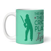 Best Cricket Gift Player Silhouette Coffee Tea Cup Personalised Mug