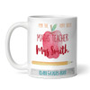 Best Teacher Gift Apple List Coffee Tea Cup Personalised Mug