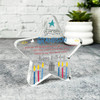 Grandson Happy Birthday Present Candles Star Plaque Keepsake Gift