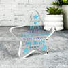 Gift For Daddy I'll Love You Forever Blue Star Plaque Keepsake Gift