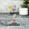 Best Husband Football Elements Birthday Present Trophy Plaque Keepsake Gift