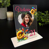 21st Birthday Gift For Her Sun Butterflies Heart Photo Personalised Gift Plaque