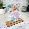 70th Birthday Gift For Female Flowers Photo Butterfly Personalised Gift Plaque 70th Birthday Gift For Female Flowers Photo Butterfly Personalised Gift Plaque
