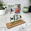 13th Birthday Gift Football Fan Photo Custom Personalised Gift Acrylic Plaque