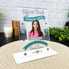 Office Clerk Thank You Job Blue Photo Gift Employee Personalised Gift Plaque
