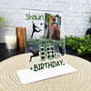 18th Birthday Gift Football Photo Custom Personalised Gift Acrylic Plaque