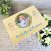 New Baby Boy Memories Photo Teddy Personalised Wooden Memory Keepsake Box