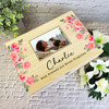 Any Pet Watercolour Photo Frame Pet Memorial Personalised Wooden Keepsake Box