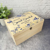 Birds Memories Of A Special Grandad Memorial Personalised Wooden Keepsake Box