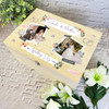 Wedding Day Memories Scrapbook Photo Personalised Wooden Memory Keepsake Box